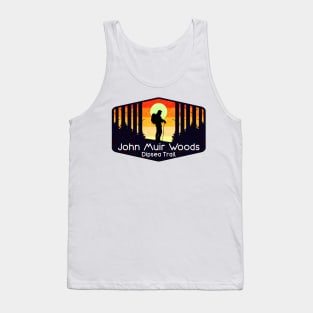 John Muir Woods Dipsea Trail California Hiking Hike Hiker Redwoods Park Tank Top